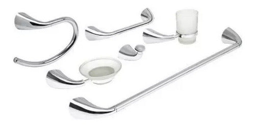 Juego Baño Aero 6 Accesorios Foset 49640