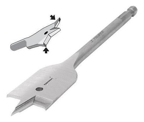 Broca Plana Para Madera Bpt-1-1/4