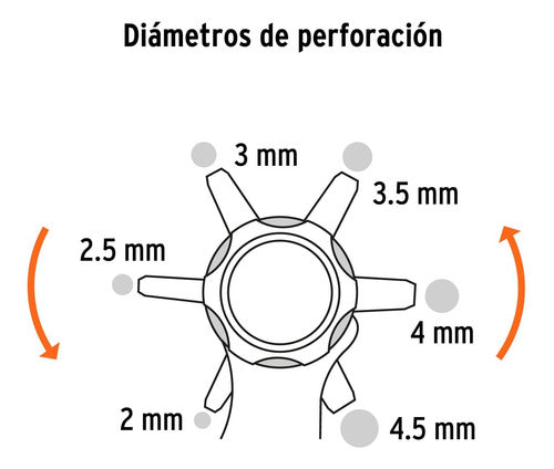 Pinza Sacabocados
