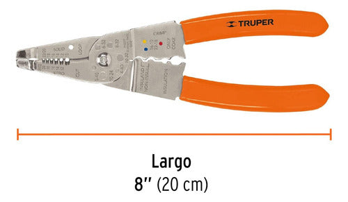 Pinza Pela Cable Pe-ca-8