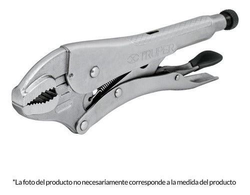 Pinza De Presión 4' Mordaza Curva, Truper