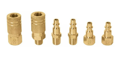 Juego Coples Y Conectores 6 Pz Truper 18075