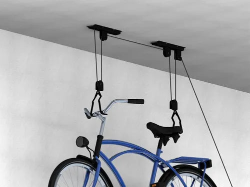 Gancho Revestido de Goma para Bicicletas - Ahorra Espacio