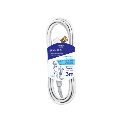 Extension Electrica Domestica 3 mts ED-3B