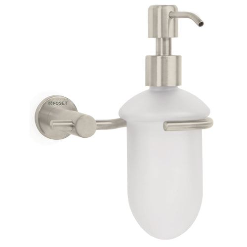 Dispensador de Jabón Líquido Elegante - Acabado Satinado