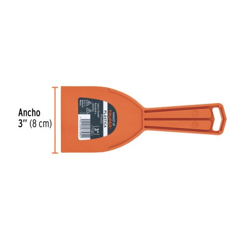 Espátula de Polipropileno Flexible 3" - Resistente y Ligera