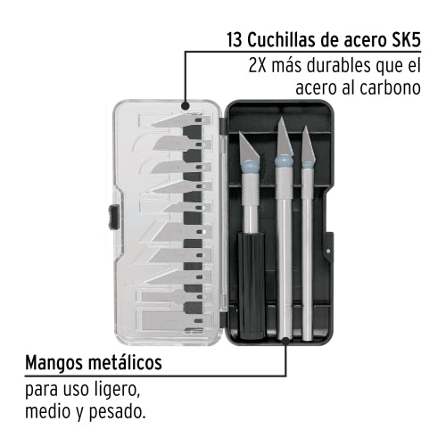 Juego de Cuchillas SK5 Hobby Pretul EXA-13P | Herramientas Duraderas