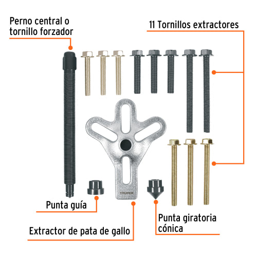 Extractor Pata de Gallo EXT-15 - Extracción Eficiente