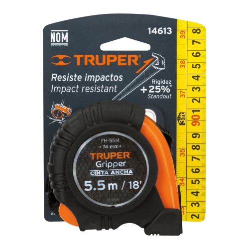 Flexómetro Resistente FH-55M de 5.5 Metros | Protégelo de Impactos