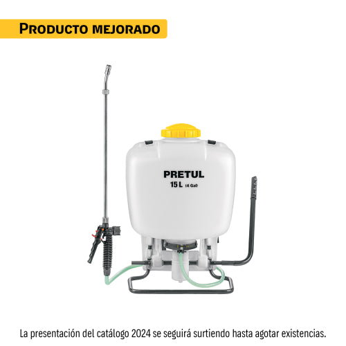 Fumigador de Mochila 15L FM-15P - Alta Capacidad y Durabilidad