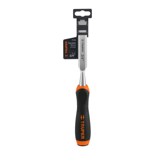 Formon 3/4" FT-3/4 | Acero Cromo Vanadio y Mango Ergonómico