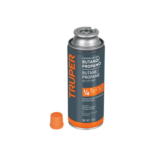 Gas Butano/Propano 220g - Ideal para Sopletes y Camping