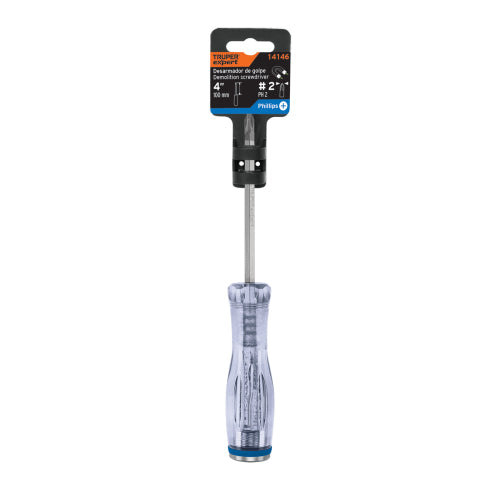 Desarmador de Cruz de Golpe GO-1/4X4C