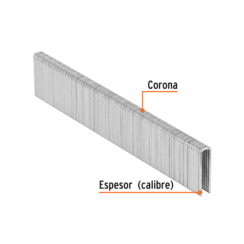 Grapa Neumática ENEU-1/4-22 - Medida 7/8" - Caja 5000 Piezas