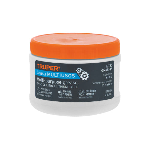 Grasa de Litio GRAS-45 - Protección Excepcional para Chasis