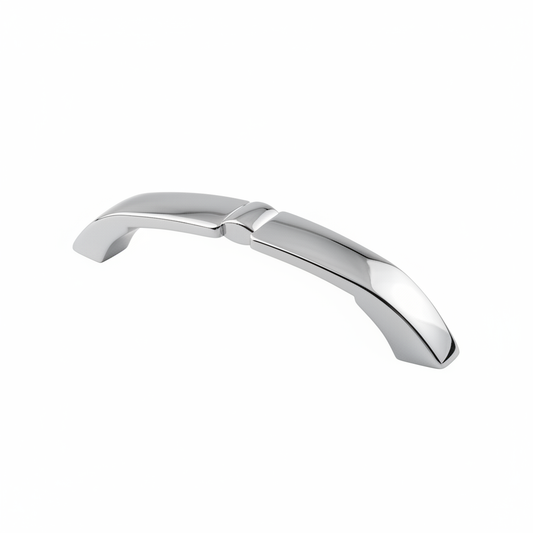 Tirador Cromo Brillo 96mm - Elegancia Moderna