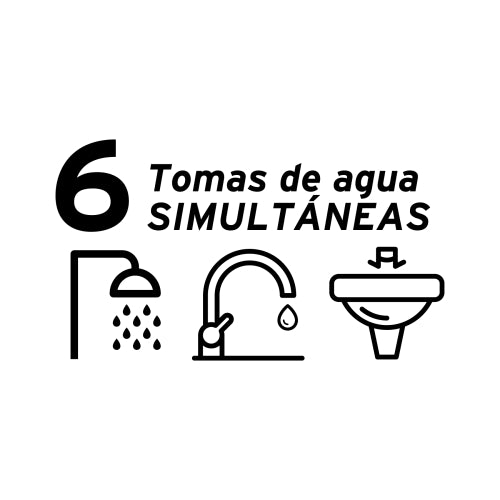 Bomba Hidroneumática 1/2HP, 50LTS - Alta Eficiencia