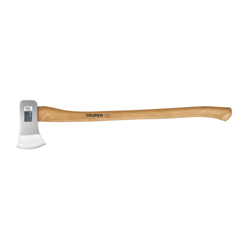 Hacha Michigan Duradera con Mango Hickory y Acero al Carbono