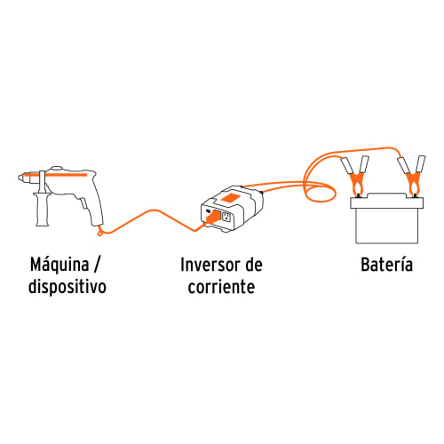 Adaptador de 12V a 120V USB y Cuello Ajustable