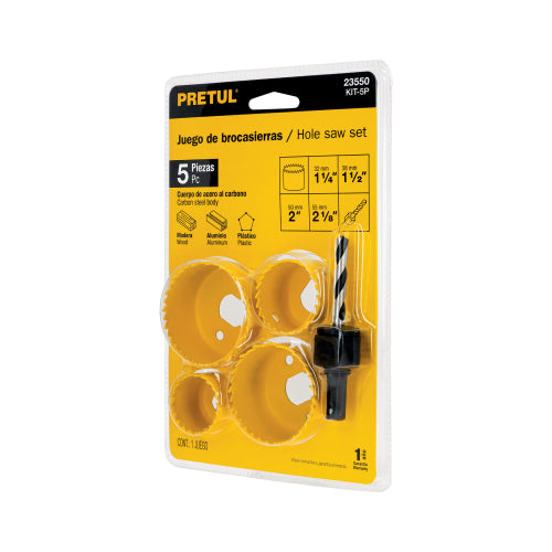 Juego para Instalar Cerraduras Pretul KIT-5P | Durabilidad y Precisión
