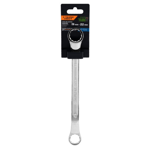 Llave de Estrías Truper Expert 19x22mm - Acero Cromo Vanadio