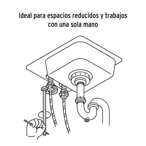 Llave de Acero al Carbono 12": Alta Resistencia y Durabilidad