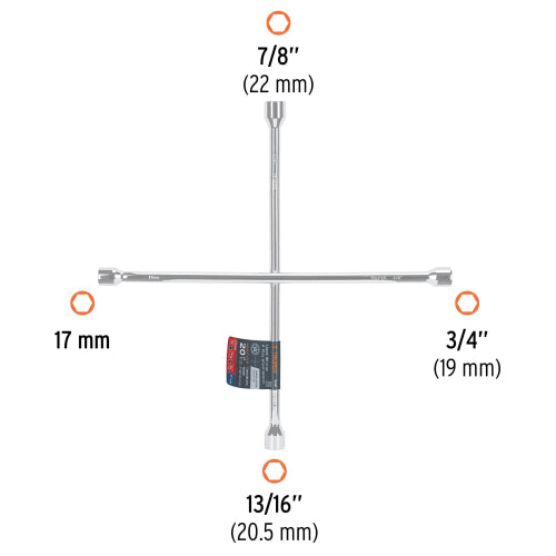 Llave de cruz 20"