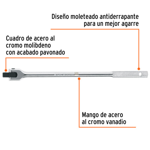 Mango Articulado 1/2"X15" M-5467 - Herramienta Premium