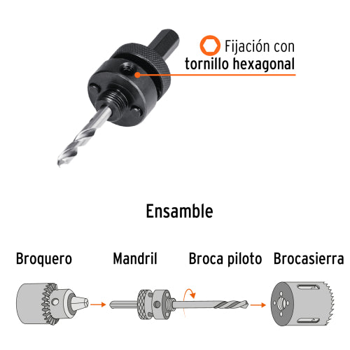 Zanco 7/16l para Cortacirculos Bimetálicos | Alta Calidad
