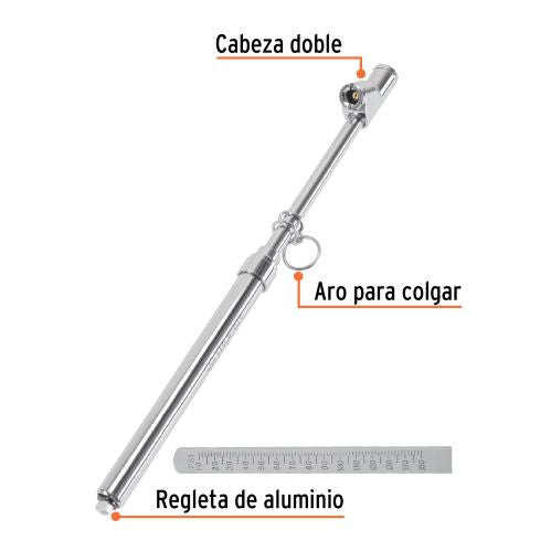 Calibrador Cabeza Doble MEA-150X - Acero y Latón
