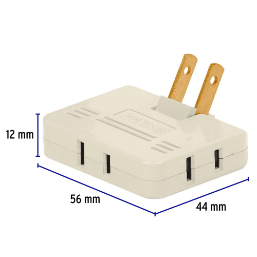 Multicontacto Polarizado MUL-340 - Ideal para Herramientas y Electrodomésticos