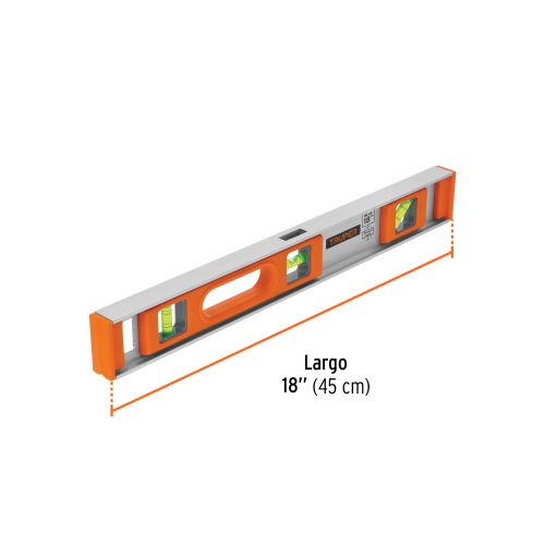 Nivel Profesional NP-18: Durabilidad y Precisión en Aluminio