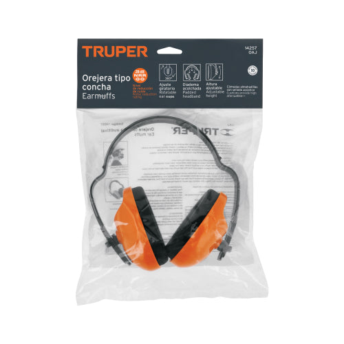 Auriculares Reducción Ruido 18 dB, Diadema Ajustable