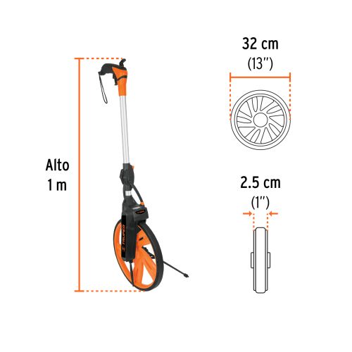 Rueda de Medición de 12" - Precisión y Portabilidad