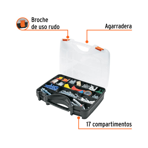 Organizador con 17 Compartimientos ORG-17X | Almacenamiento Seguro