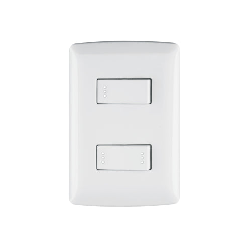 Placa Armada Interruptor Sencillo y Escalera ITALI