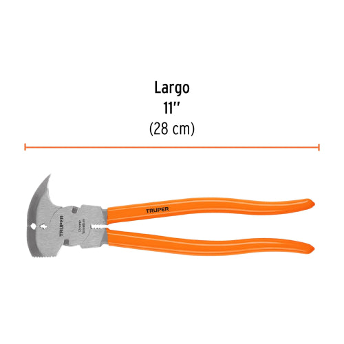 Pinza Hacendado 11' - Mango Vinilo, Duradera y Ergonomica
