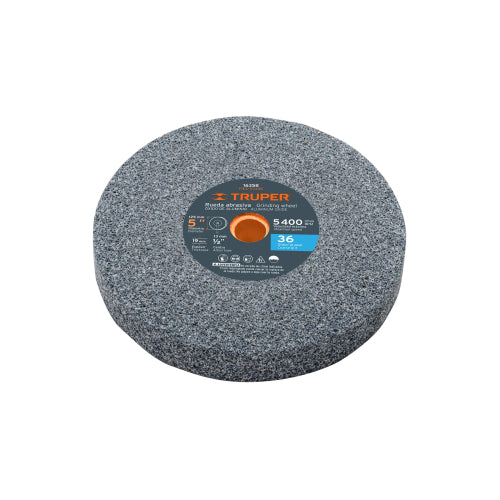 Piedra para Esmeril 5" Grano 36 - Óxido de Aluminio Duradero