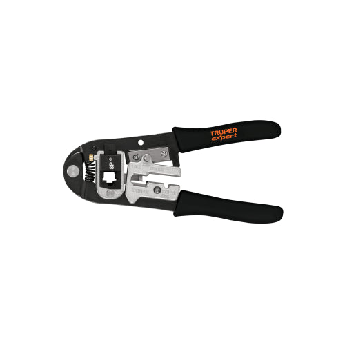 Pinza Ponchadora 8" PRJ-3X | Ideal para Conectores RJ-09, RJ-11, RJ-12 y RJ-45