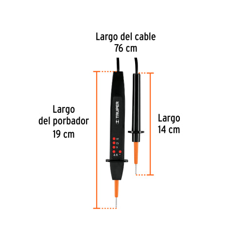 Probador de Polaridad DC: Precisión y Durabilidad