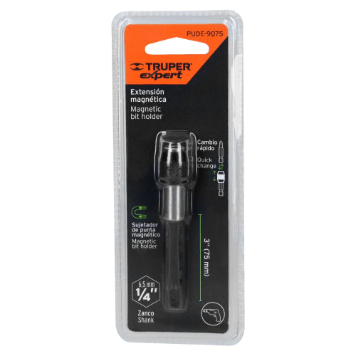 Extensión Magnética Truper Expert 75mm - Alta Potencia