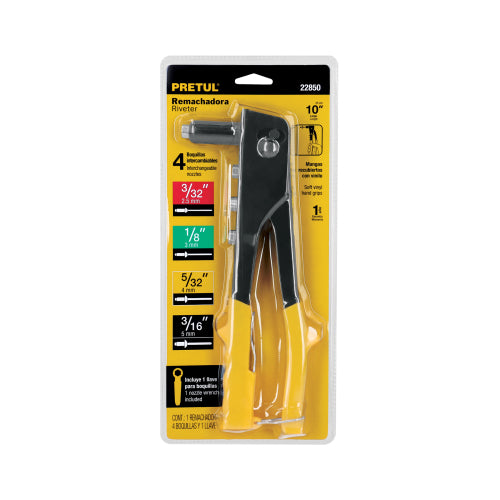 Remachadora Profesional 10" RE-10P - Kit 4 Boquillas