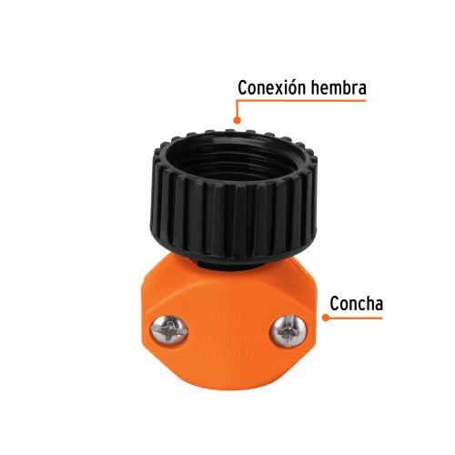 Conector Hembra 1/2" para Mangueras - Alta Durabilidad