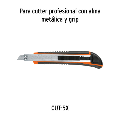 Estuche 10 Navajas Acero SK4 - Corte Preciso y Durabilidad