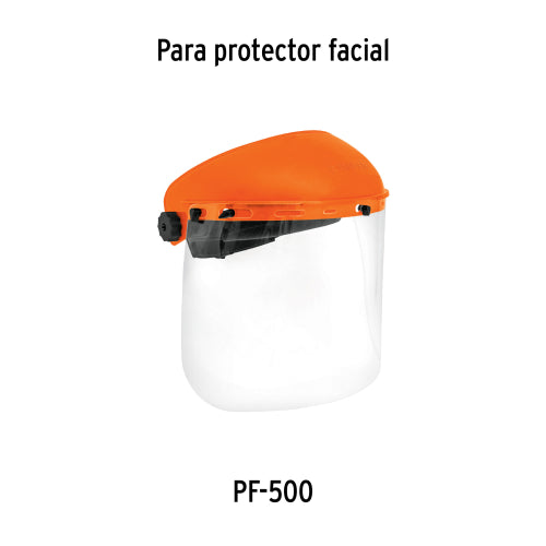 Repuesto Protector Facial PF-500 | Alta Durabilidad