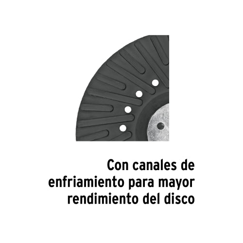 Respaldo para Disco de Lija 4-1/2" - Duradero y Eficiente