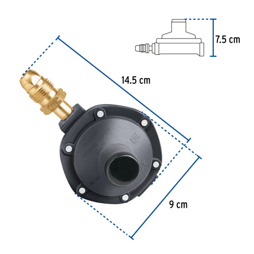 Regulador de Gas 1 Vía - Calidad y Seguridad Garantizada