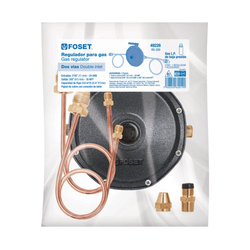 Regulador de Gas 2 Vías - Calidad y Seguridad Garantizada