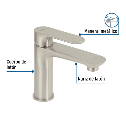 Lavabo Corto Mondomando Riviera Satin - Elegancia y Estilo