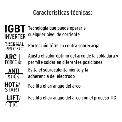 Soldadora Inversora 130A Bi-Voltaje 127V/220V - Potente y Versátil